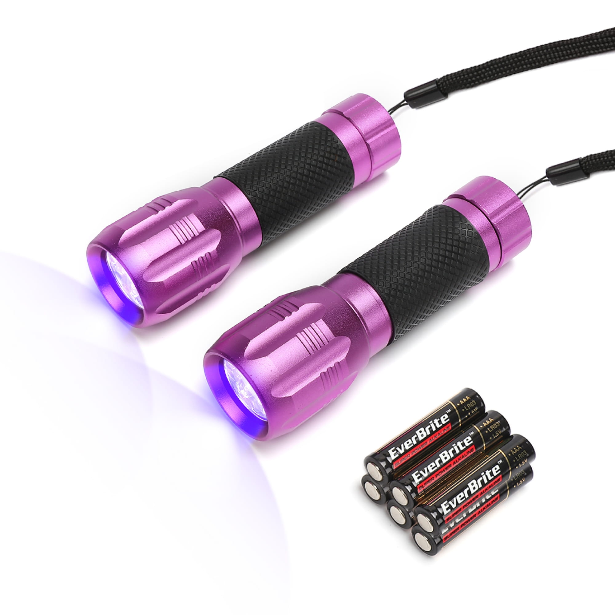 EVERBRITE 3AAA 12LED 395NM UV BLACK LIGHT FLASHLIGHT