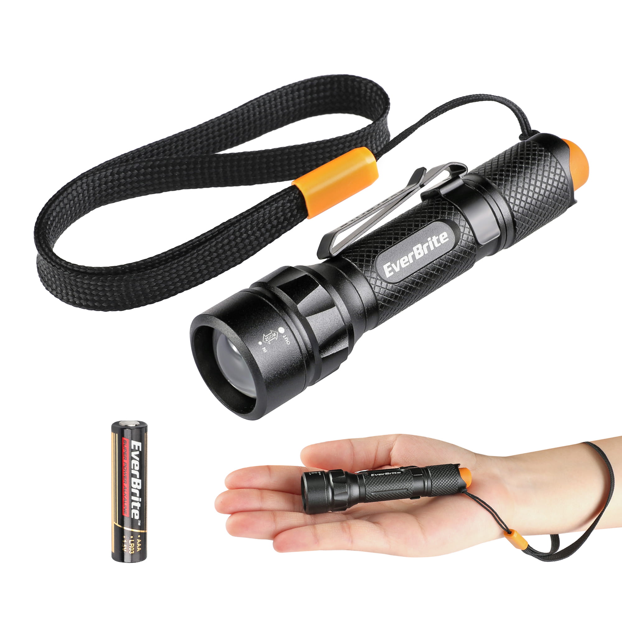 EVERBRITE 80LM ALUMINUM LED FLASHLIGHT
