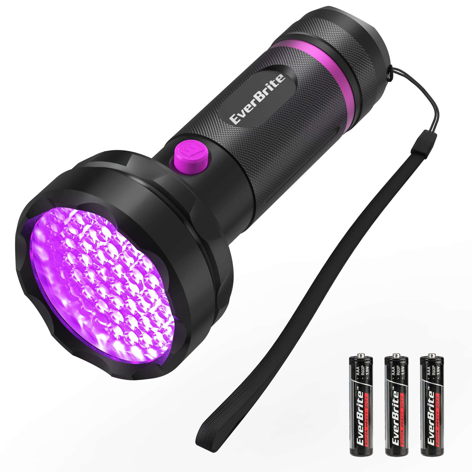 EVERBRITE 68 LED UV BLACK LIGHT FLASHLIGHT