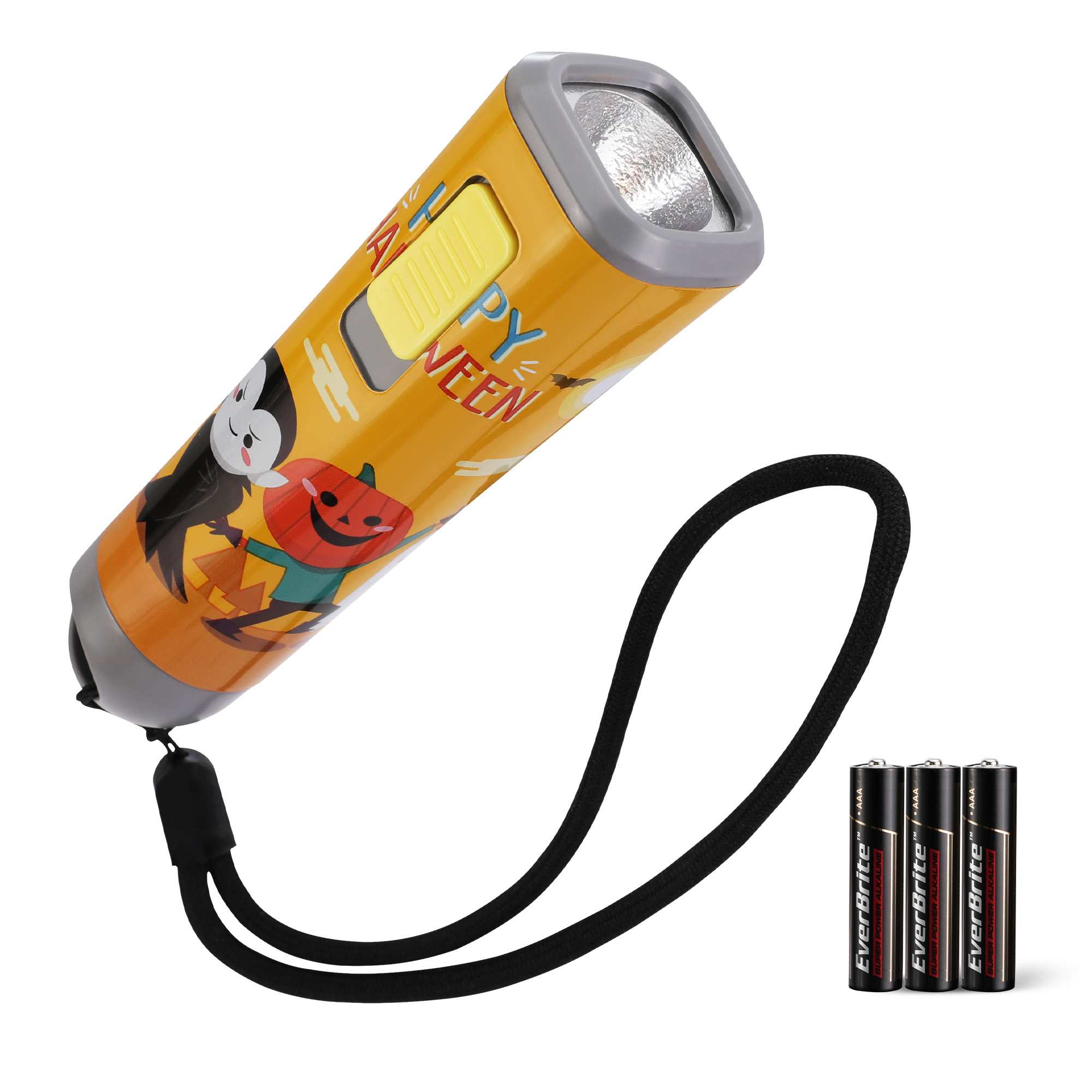3AAA HALLOWEEN PLASTIC FLASHLIGHT