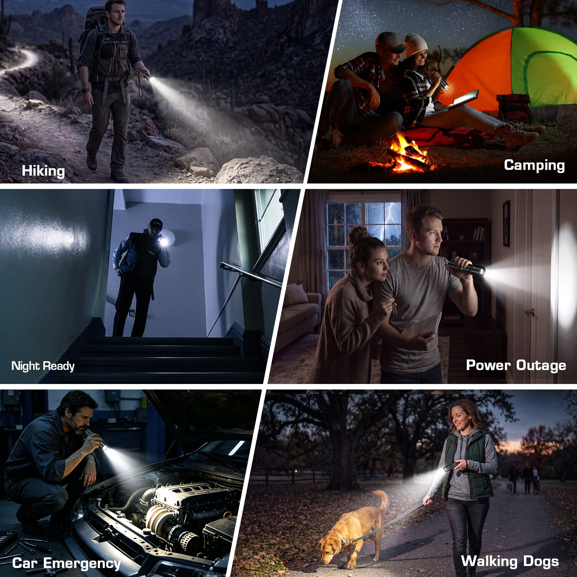 EverBrite 2Pack Zoomable Tactical  Flashlight - image 11