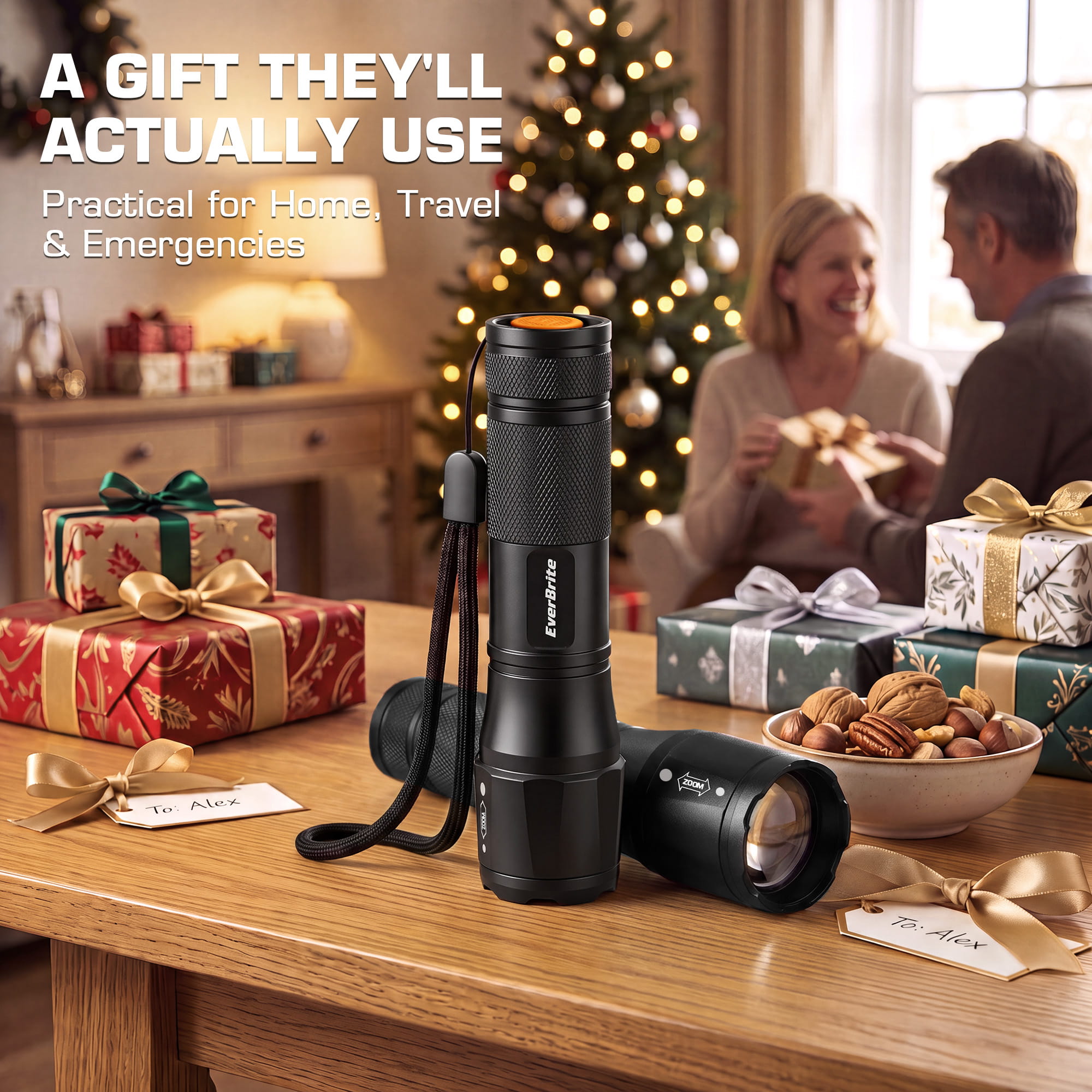 EverBrite 2Pack Zoomable Tactical  Flashlight - image 12