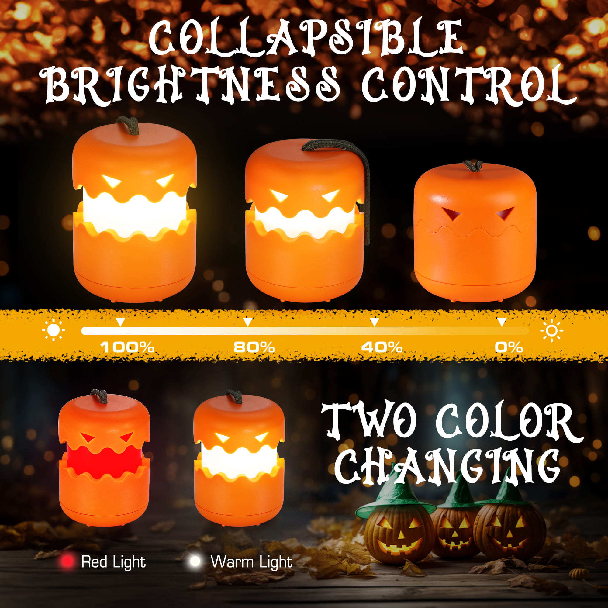 EverBrite Rechargeable Halloween lantern - image 3