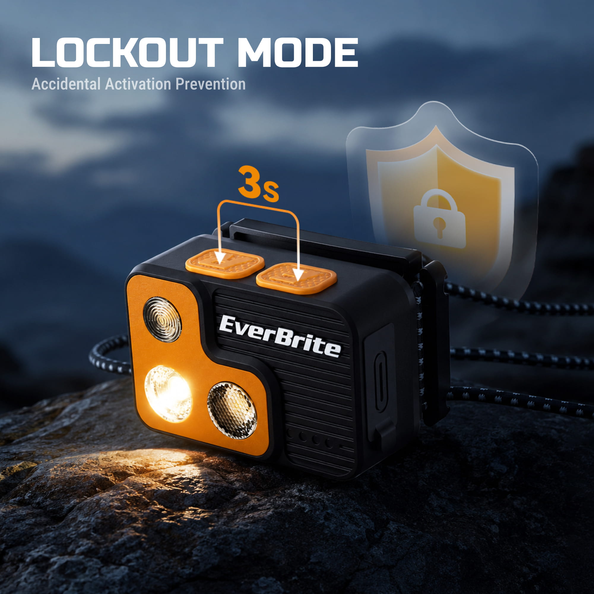 EverBrite Rechargeable Ultralight Headlamp - image 7