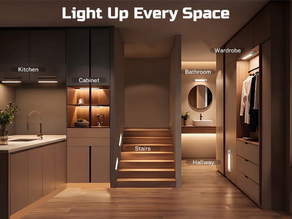 EverBrite E101137 under cabinet light versatile use scenarios