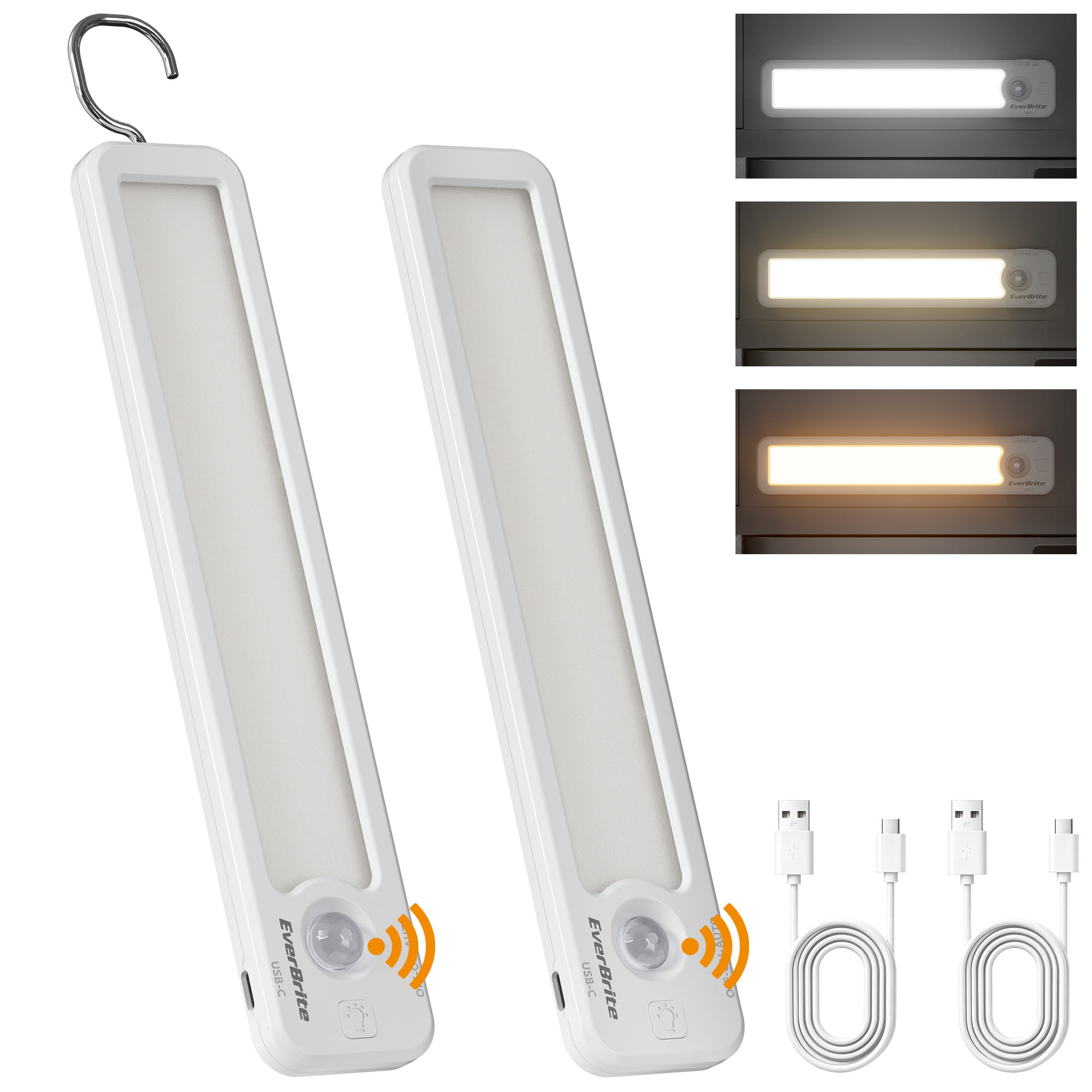EverBrite Rechargeable  Dimmable Motion Sensor Cabinet Light