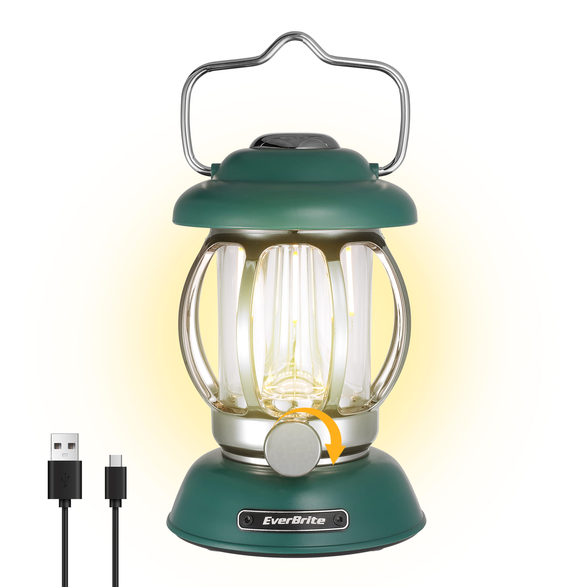 RECHARGEABLE DIMMABLE CAMPING LAMP