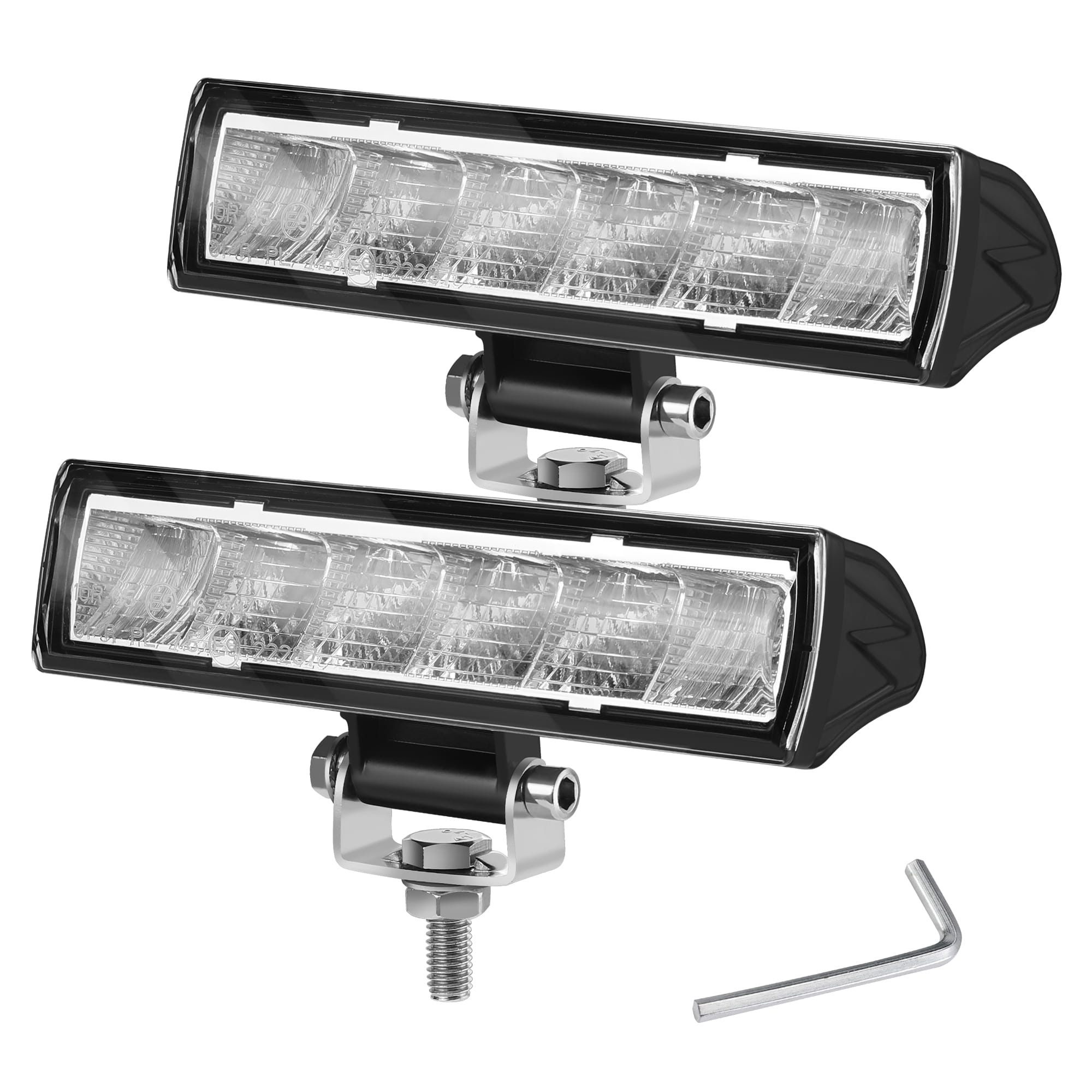 18W 6LED LIGHT BAR-2 PACK