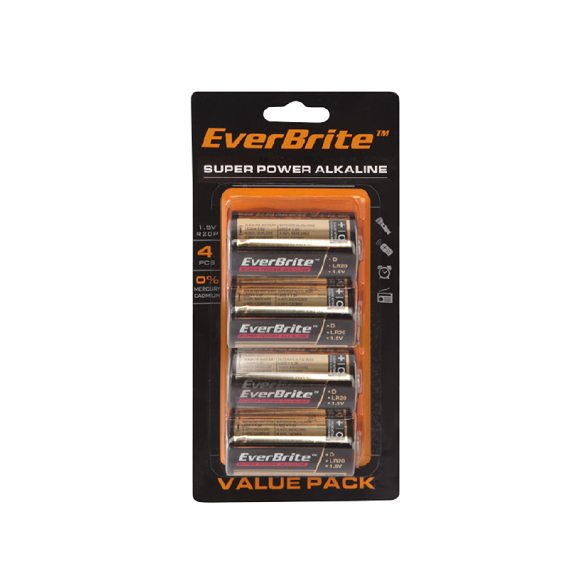 4 PACK C ALKALINE BATTERY