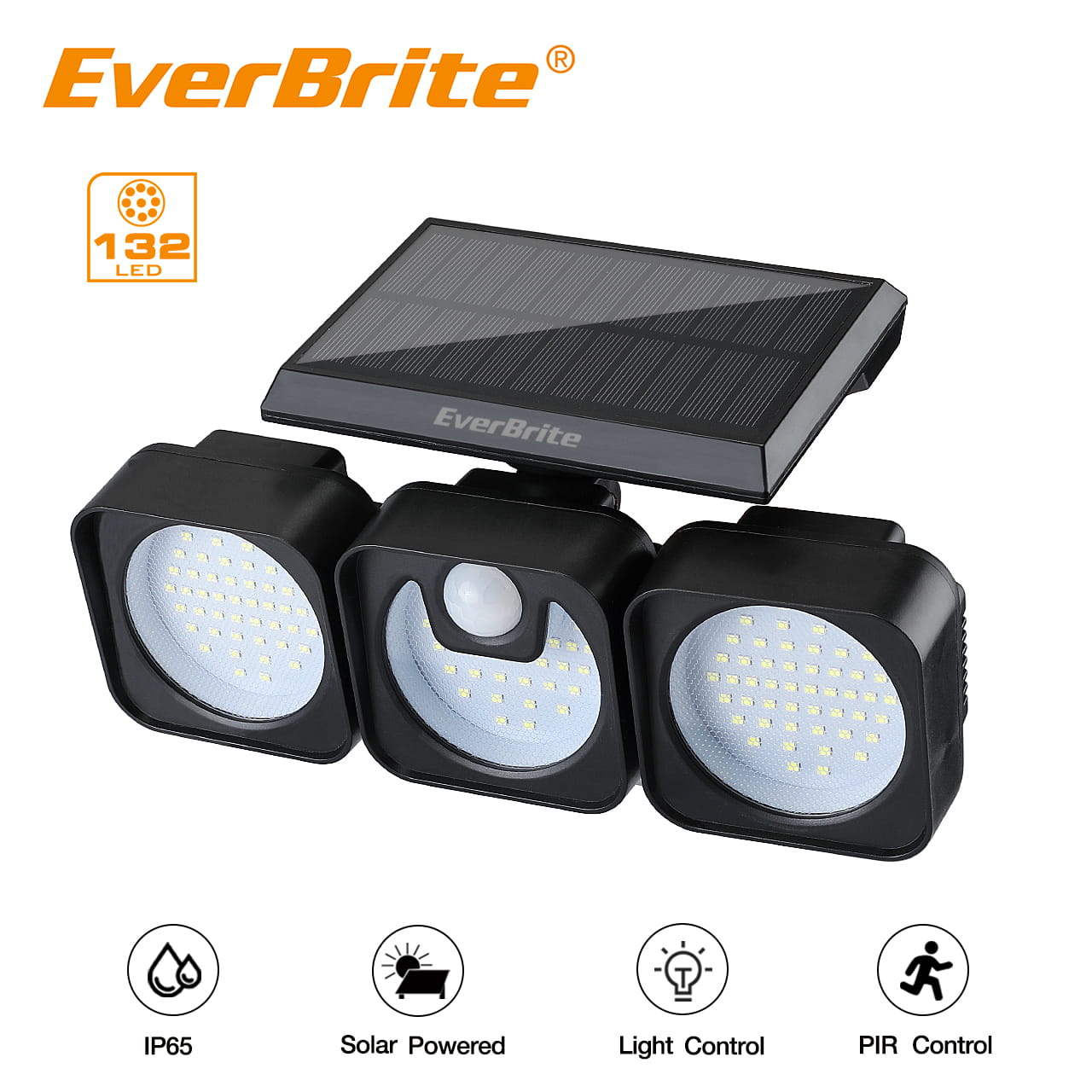 132LED SOLAR MOTION SENSOR LIGHT