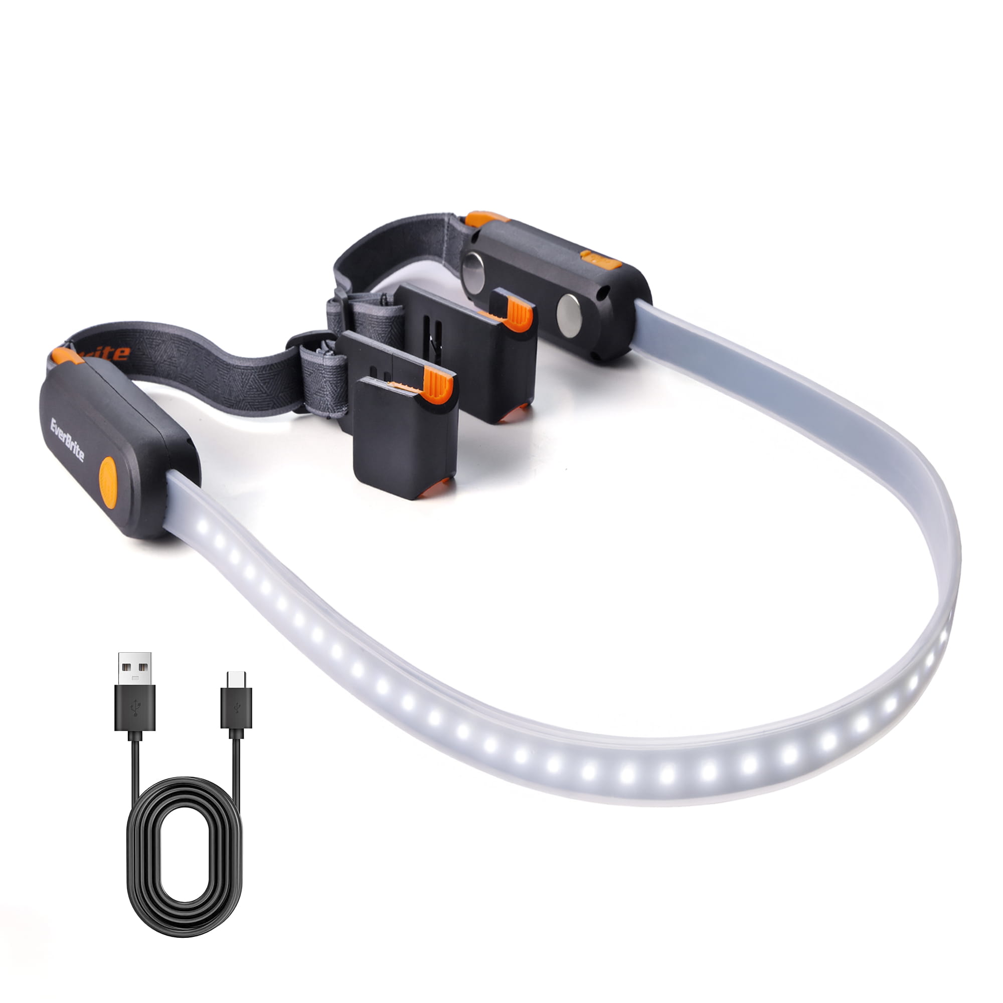 RECHARGEABLE MAGNETIC UNDERHOOD WORK LIGHT